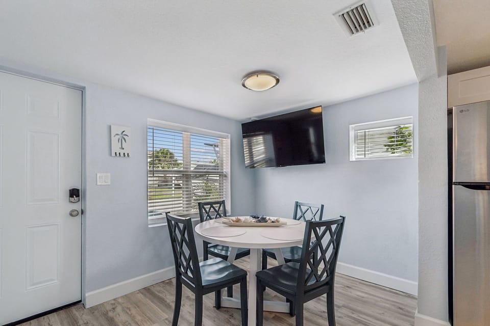 view of the dining area