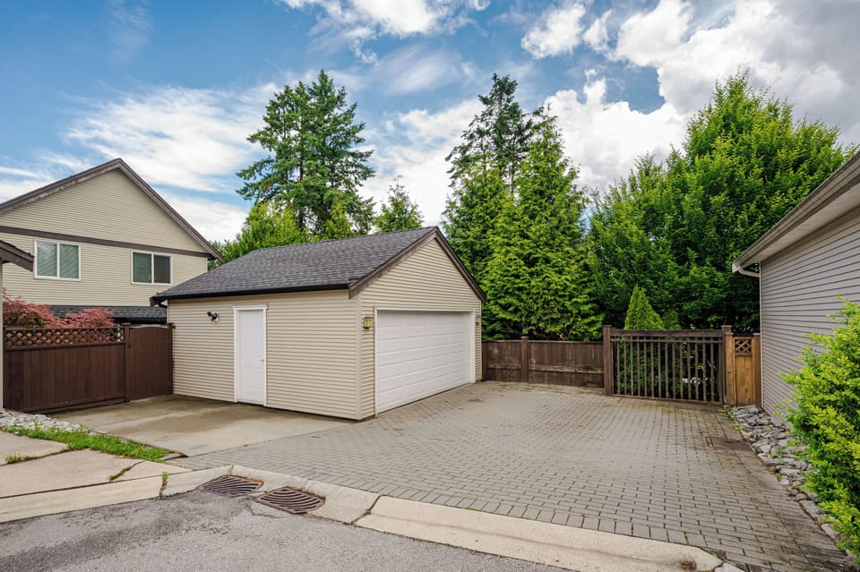 Driveway for parking.