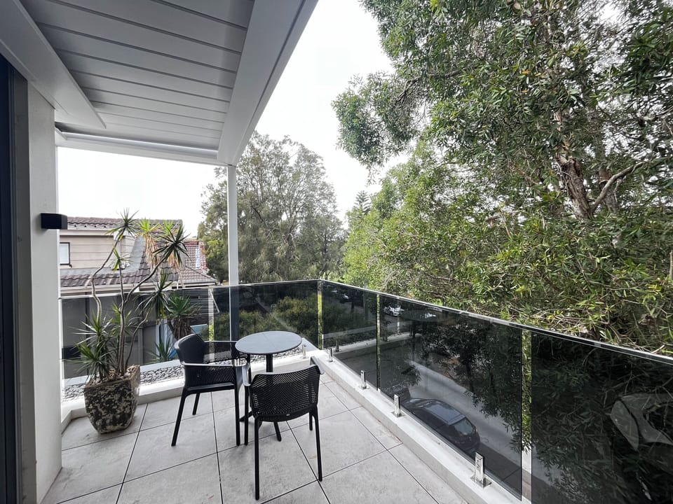 Private Balcony off Main bedroom 