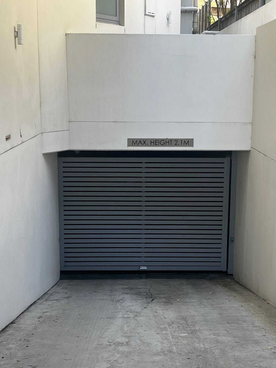 Security gated carpark access 