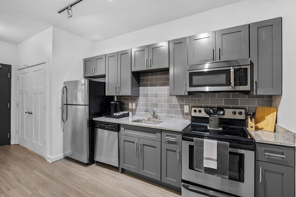 Fully equipped kitchen