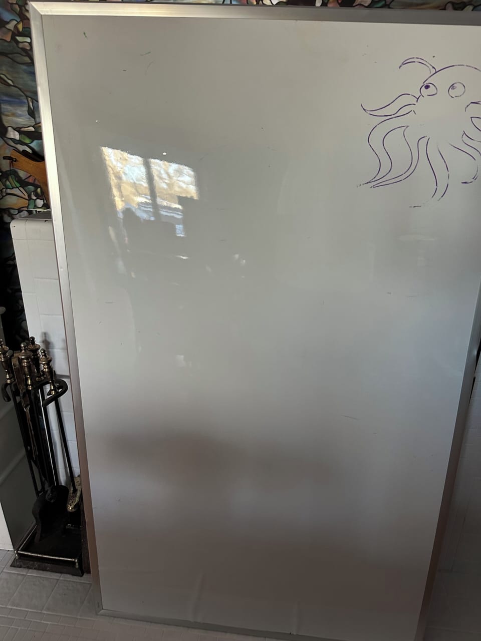 Large dry erase board