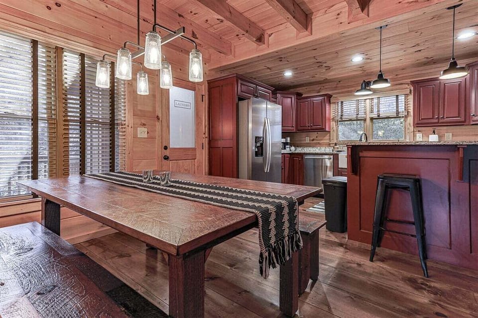 Open Floor Plan Into The Dining Area