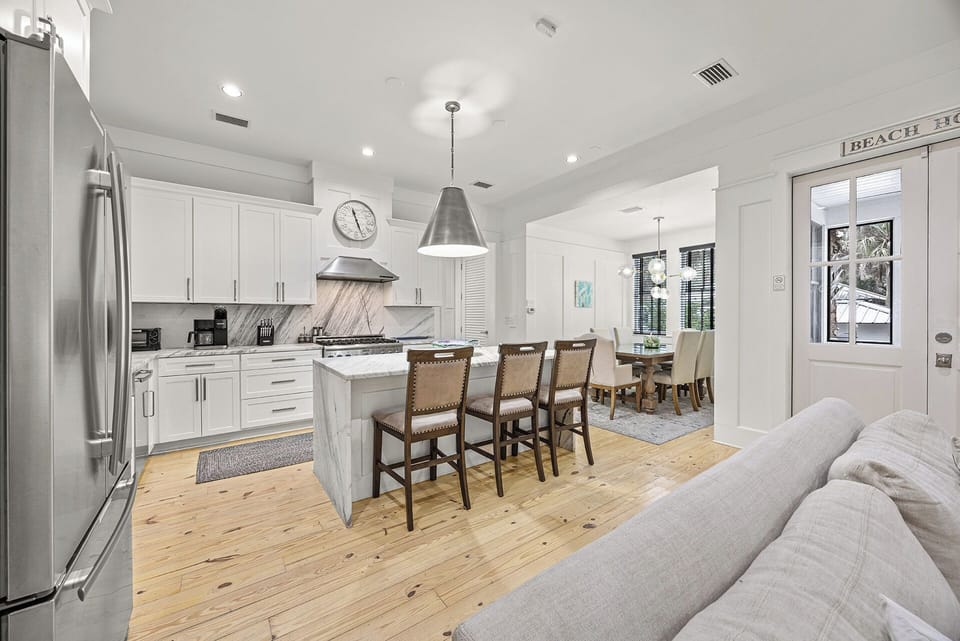 Coastal Serenity on 30A Kitchen