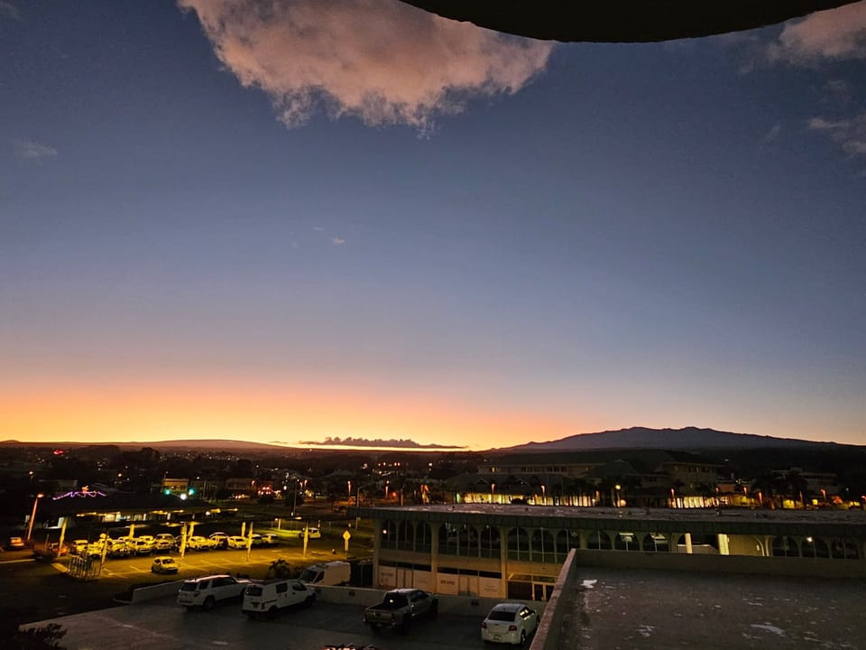 Evening sunset