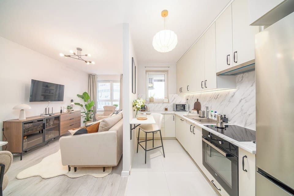 Prądnik Czerwony Apt - Balcony, Tauron Arena nearby - by Rentujemy