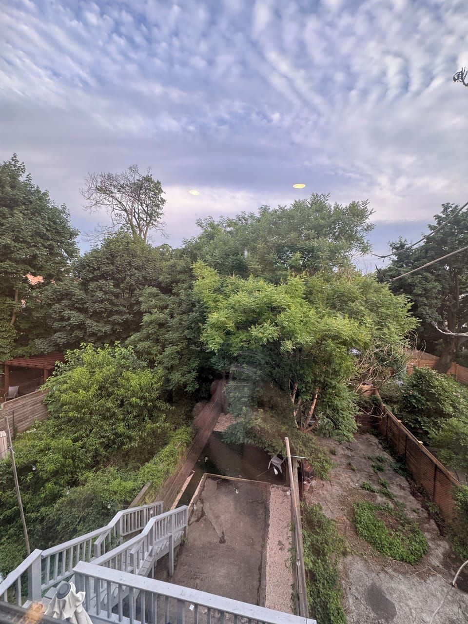 View from property