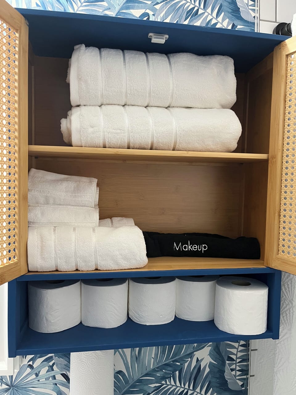 Some Towels in the Bathroom