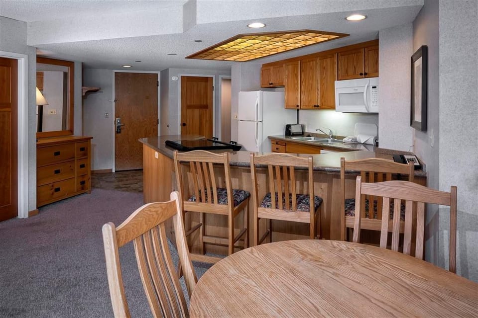 Share meals together in the inviting dining space.