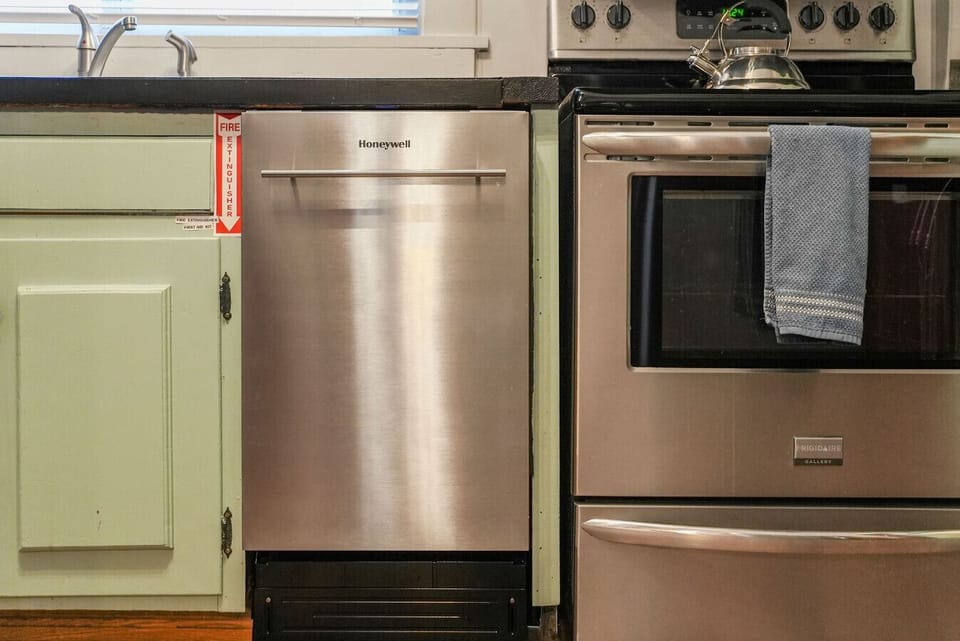 Enjoy the convenience of updated appliances paired with the home’s classic character.