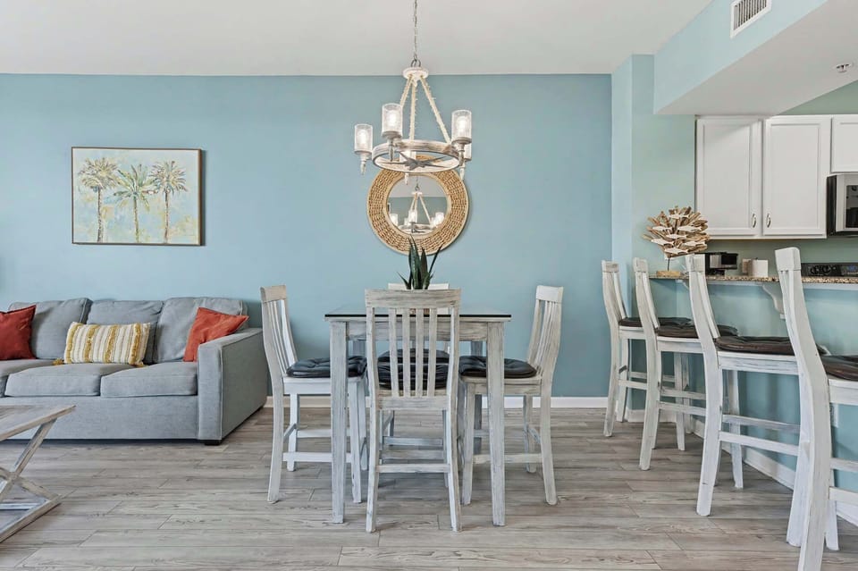 Dining table with seating for 4 