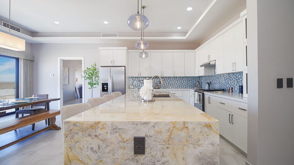 elegant kitchen island