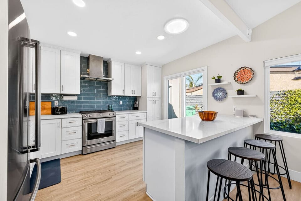 Fully equipped and spacious kitchen