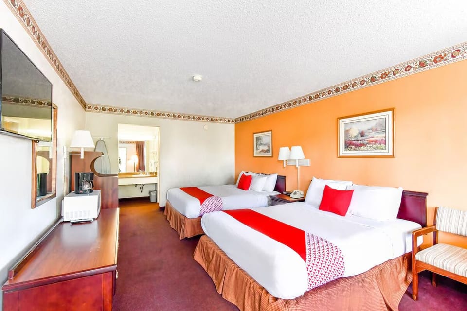 Bedroom. Interior and views may vary based on location and availability.
