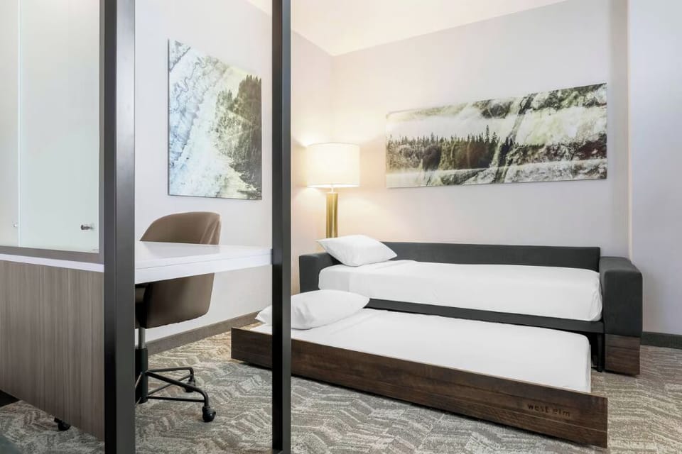 Stretch out with extra sleeping space for friends or kids.