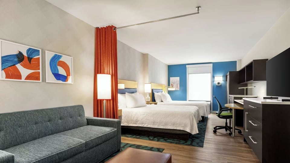 Bedroom. Interior and views may vary based on location and availability.
