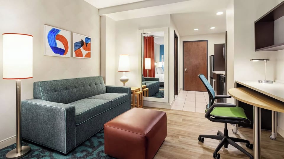 Bedroom. Interior and views may vary based on location and availability.