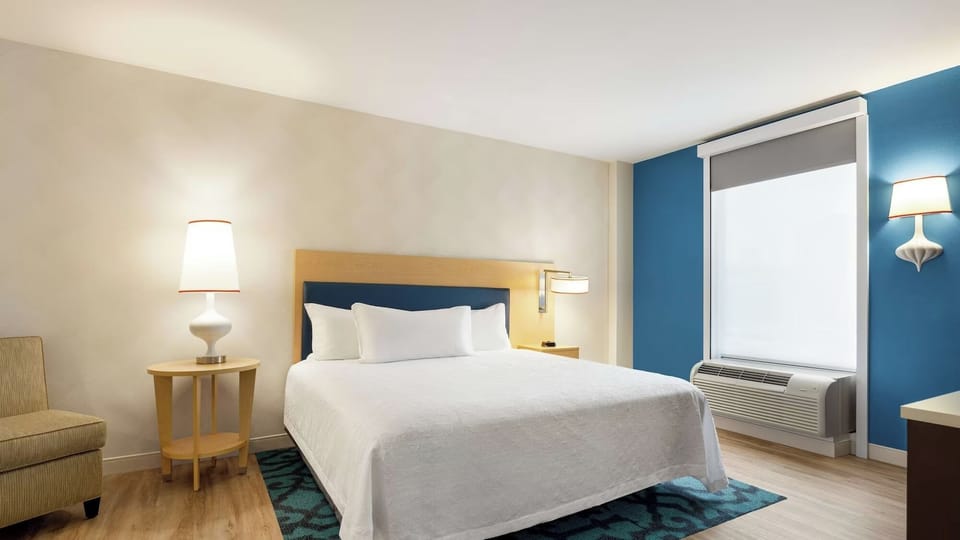 Bedroom. Interior and views may vary based on location and availability.
