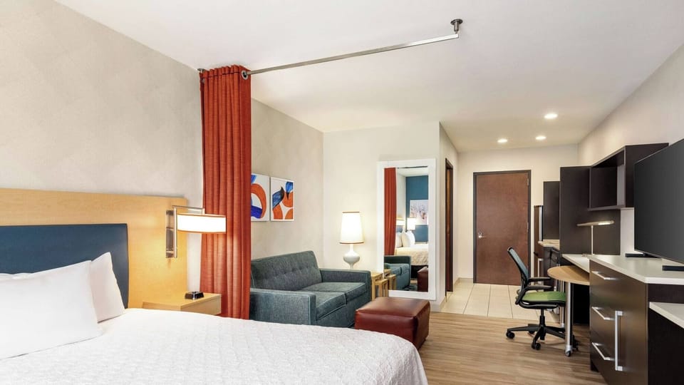 Bedroom. Interior and views may vary based on location and availability.