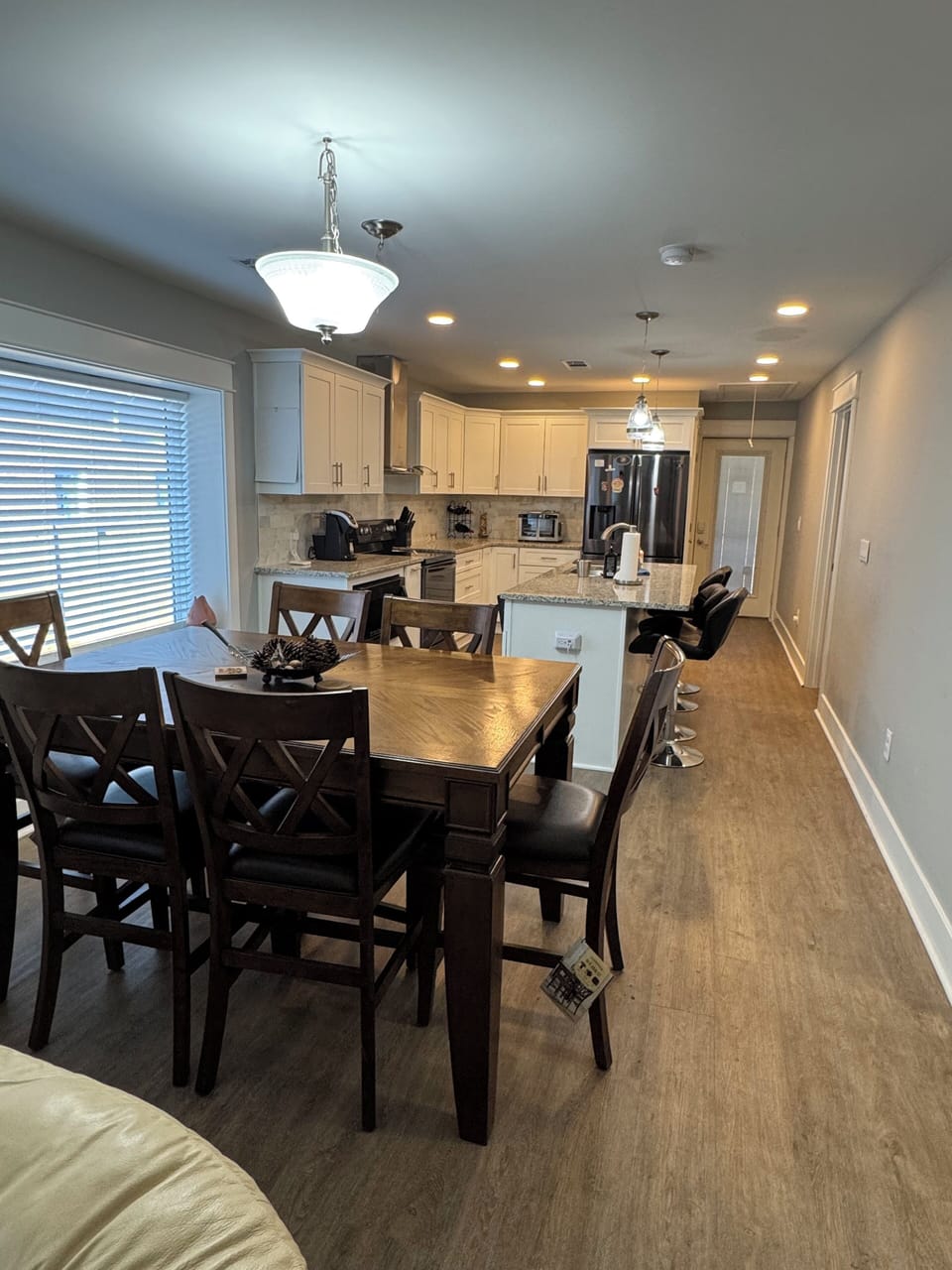High Top Eating area