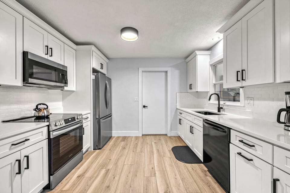 Prepare easy meals in a kitchen designed for everyday comfort.