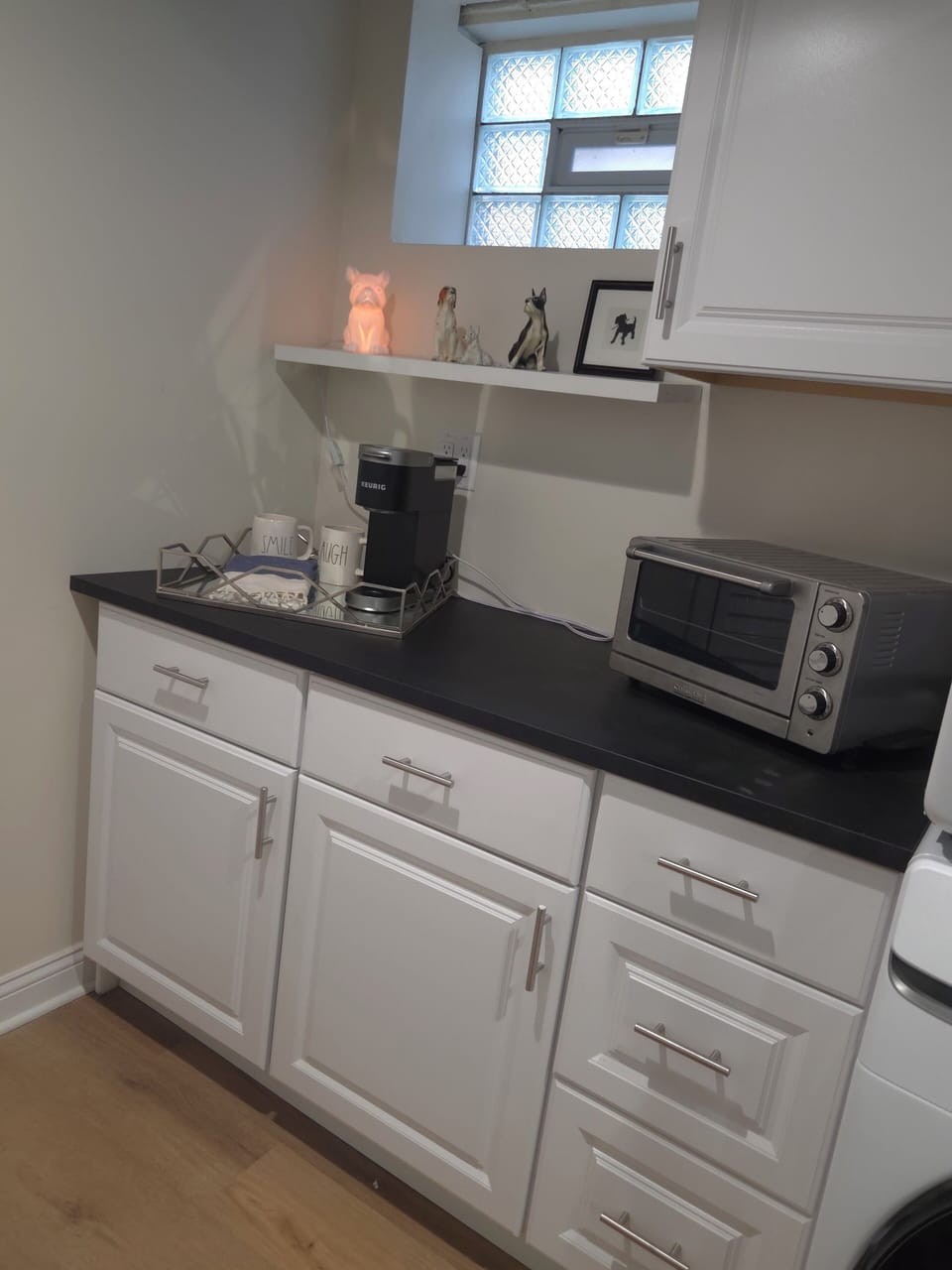 Complimentary coffee.