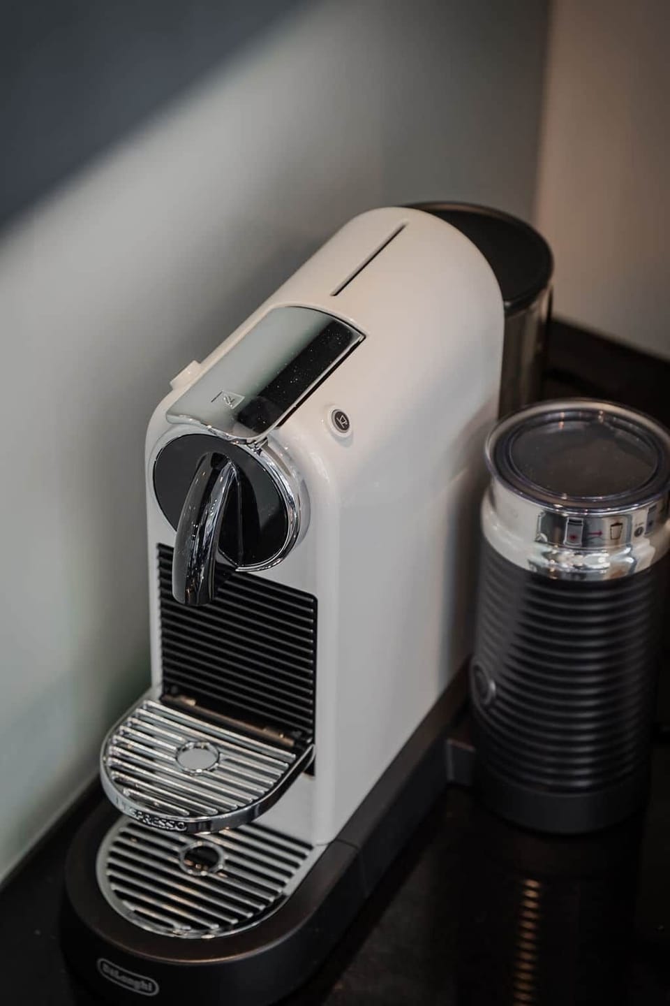 Coffee machine provided