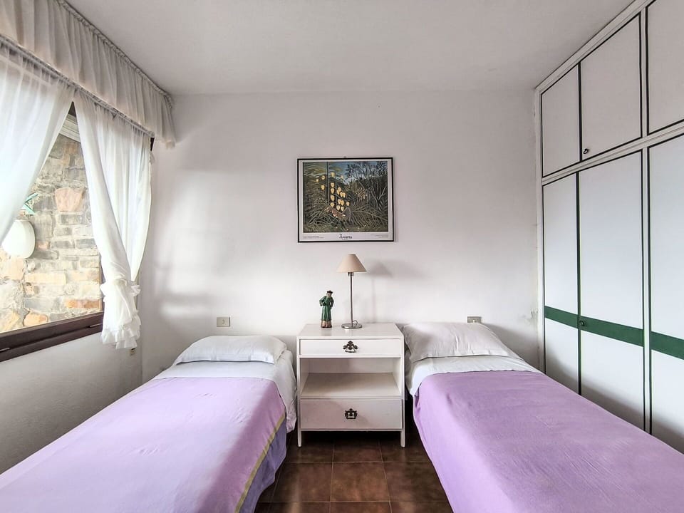 Furniture, Bed, Bedroom, Interior Design, Floor, Bed Sheet, Bedding, Flooring, Room, Textile