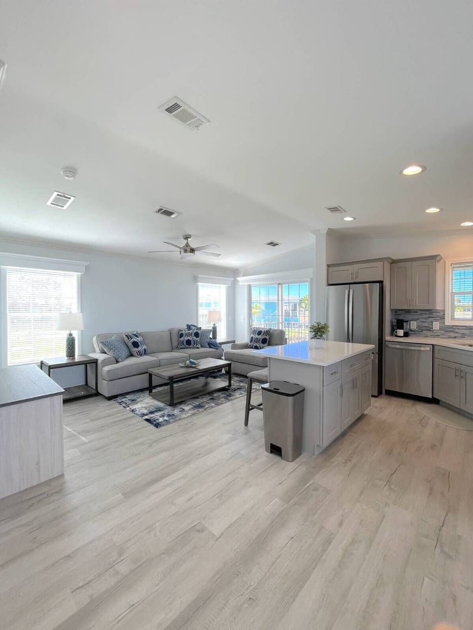 Living Room & Kitchen