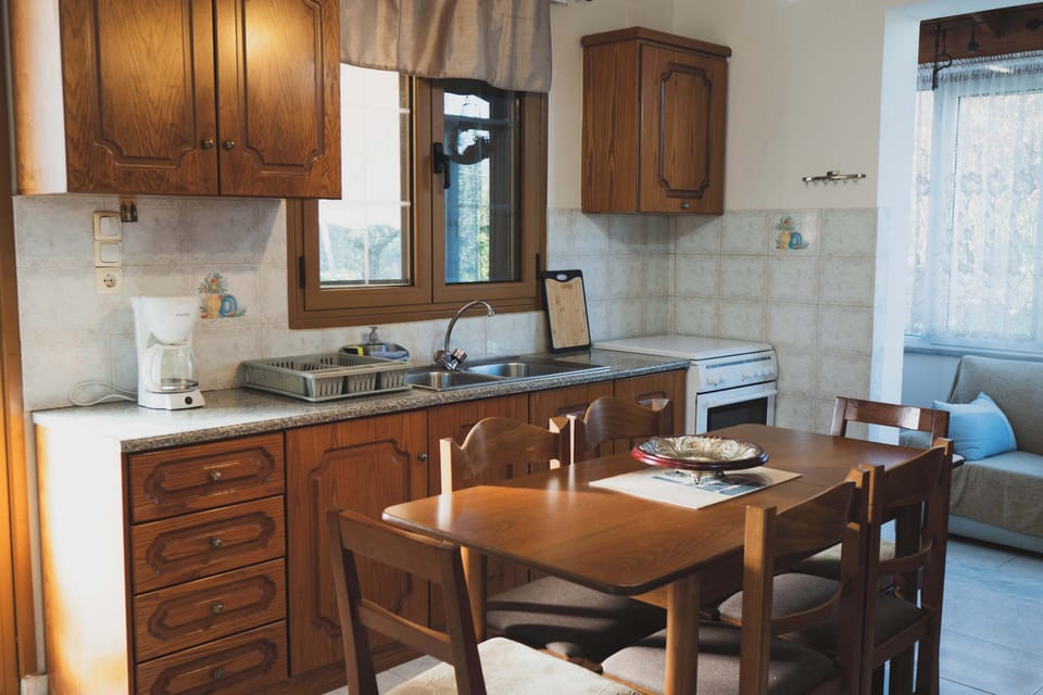 Well-equipped kitchen with plenty of workspace for everyday cooking.