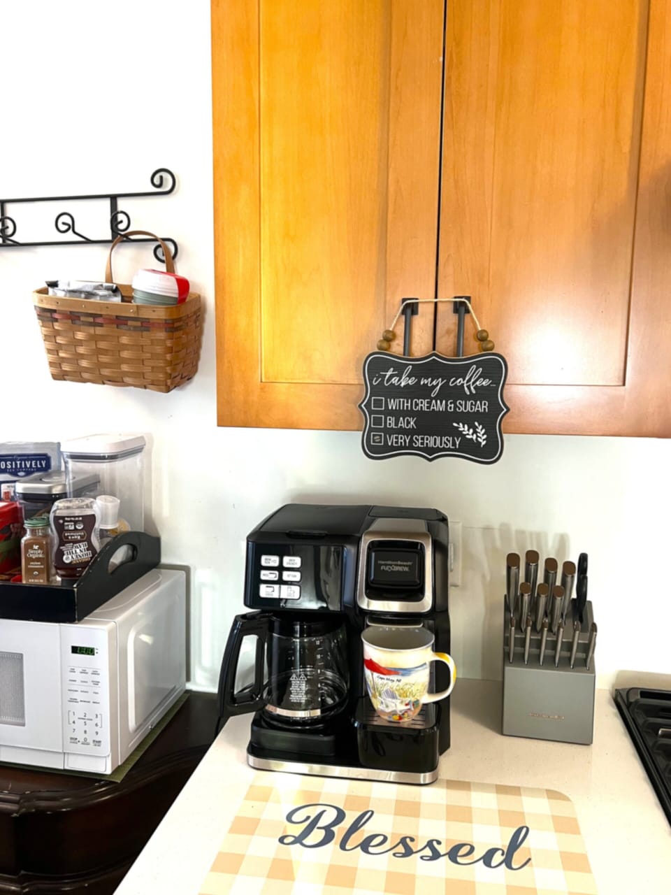 coffee station