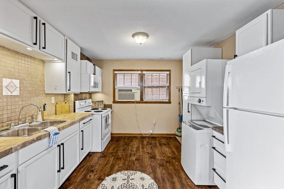 Whip up delicious meals in this charming kitchen
