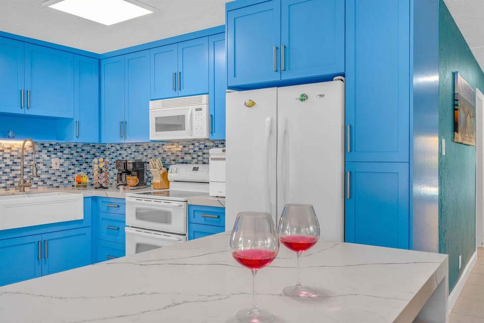 A custom kitchen that makes cooking more enjoyable.