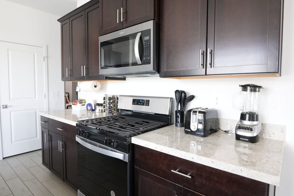 Kitchen sink and cabinetry