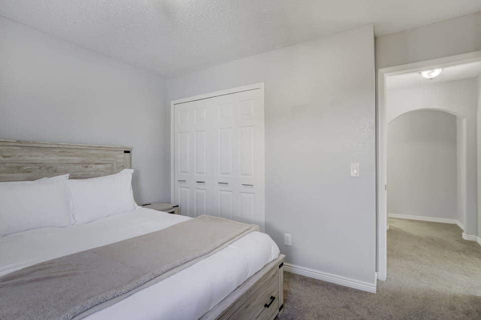 Bedroom #4 offers a queen bed