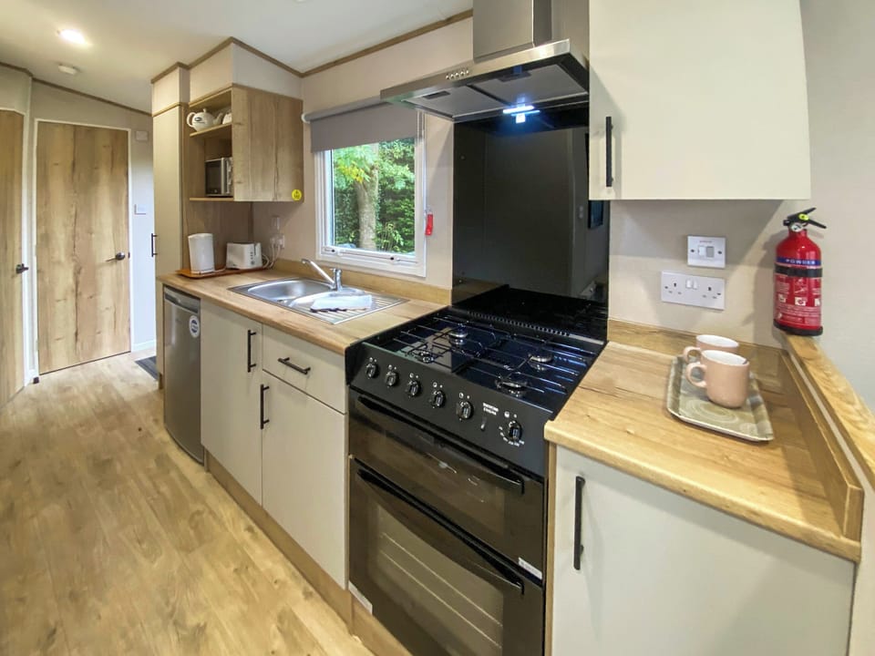 Kitchen | Tenby 2 The Saltern Holiday Park - Saltern Holidays, Tenby