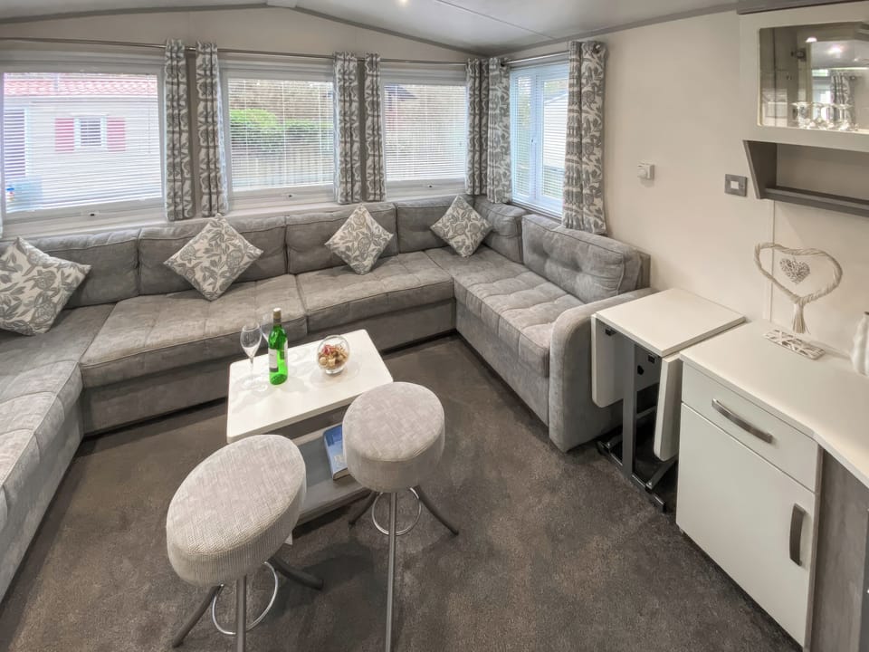 Open plan living space | Goscar 1 The Saltern Holiday Park - Saltern Holidays, Tenby