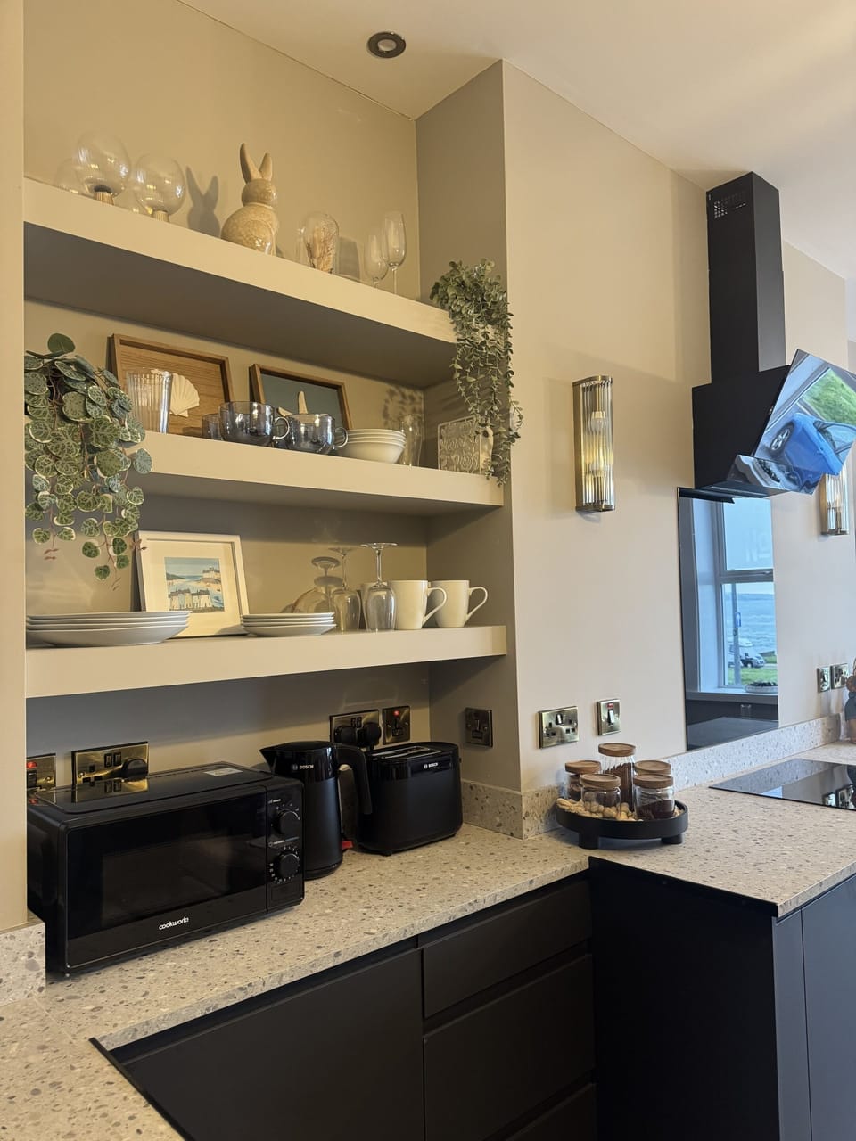 Sea Mist fully equipped kitchen