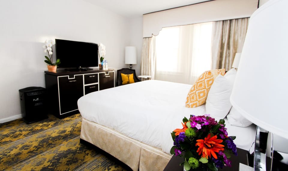 Bedroom. Interior and views may vary based on location and availability.