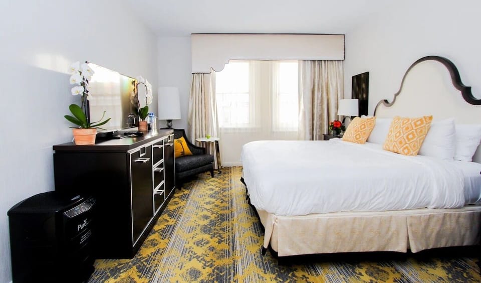 Bedroom. Interior and views may vary based on location and availability.