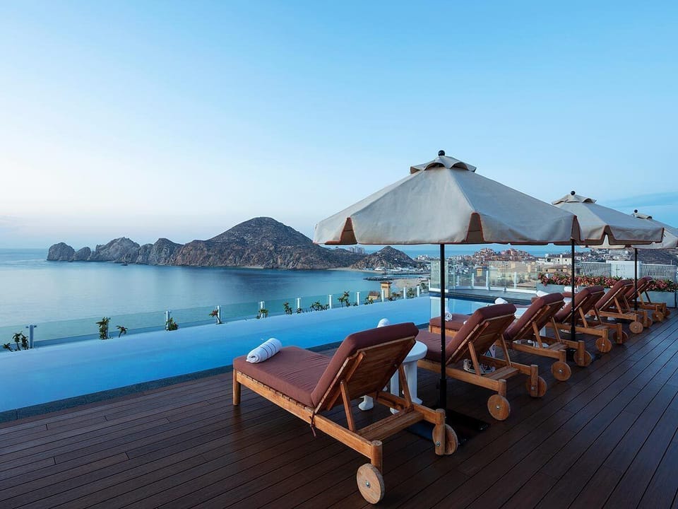 Rooftop infinity pool