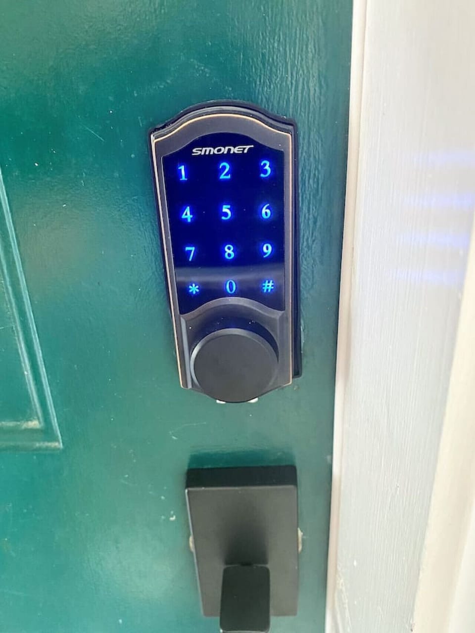 Enjoy seamless check-in with our digital lock!