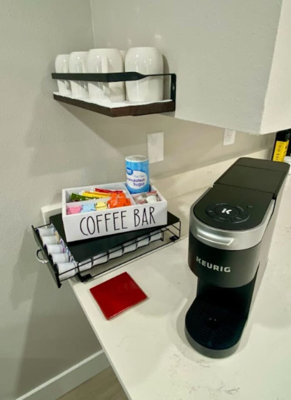 No need to search for the nearest café—your personal barista is right here!