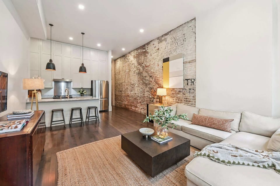 Unit 102| Living Room | First Floor | Central Open-Concept Space