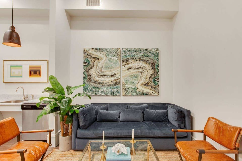 Unit A | Living Room | First Floor | Central Open-Concept Space