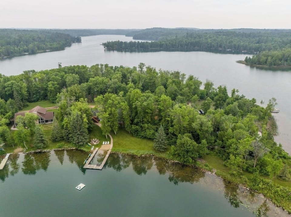 Howard Lake is deep and spring fed so it stays clean and beautiful all summer.