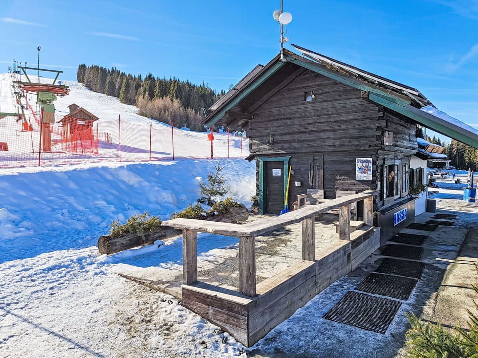 Snow, Winter, Freezing, Slope, Glacial Landform, Ski Resort, Piste, Hut, Log Cabin, Ice
