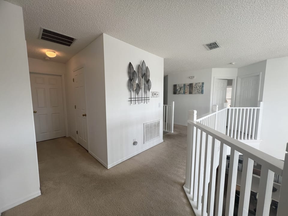 Upstairs landing