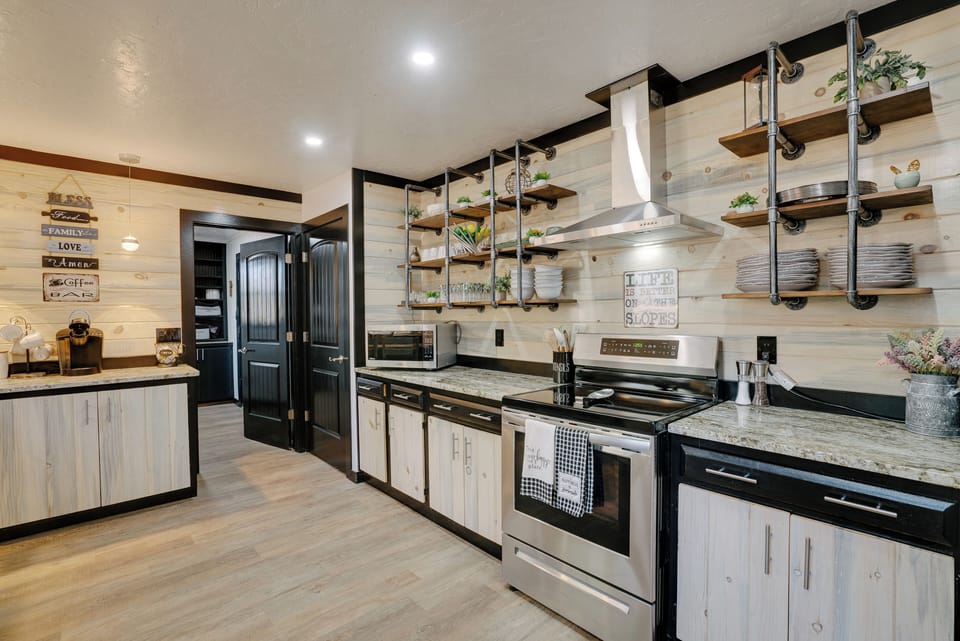 Main house kitchen