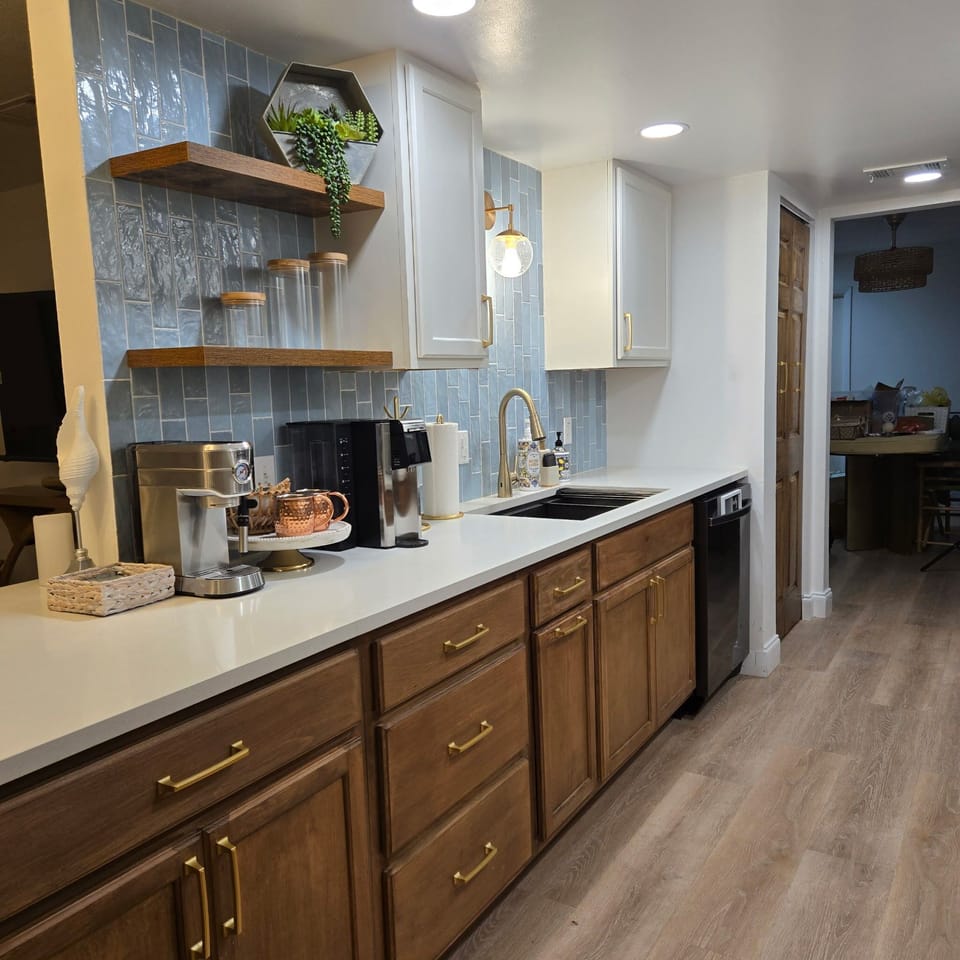 Fully equipped kitchen